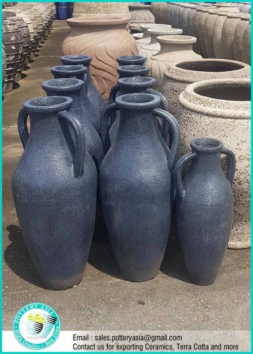 Large Greek Vase Decorative Garden , Ceramic Jug – Jar